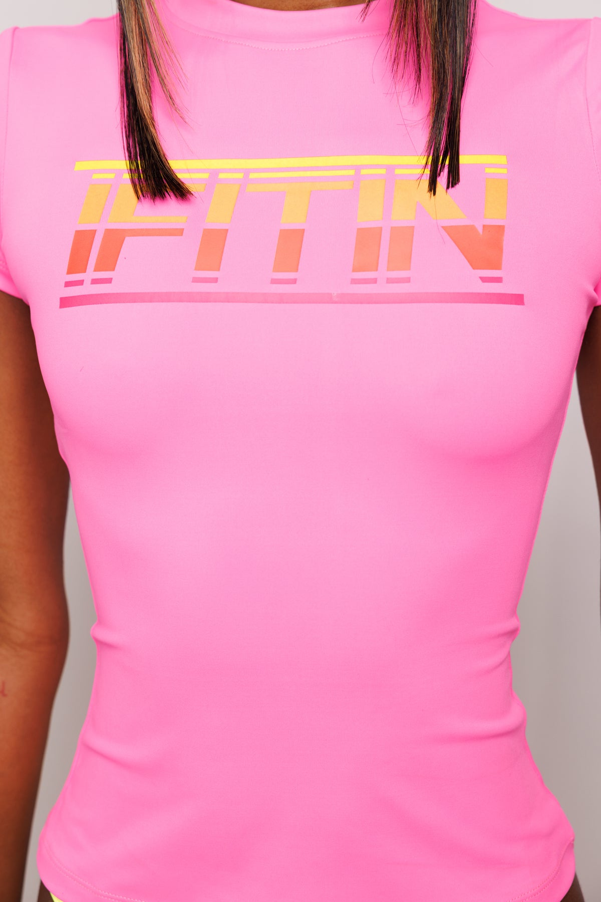 Neon Charge Fitted Tee