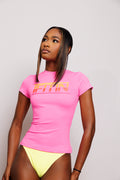 Neon Charge Fitted Tee