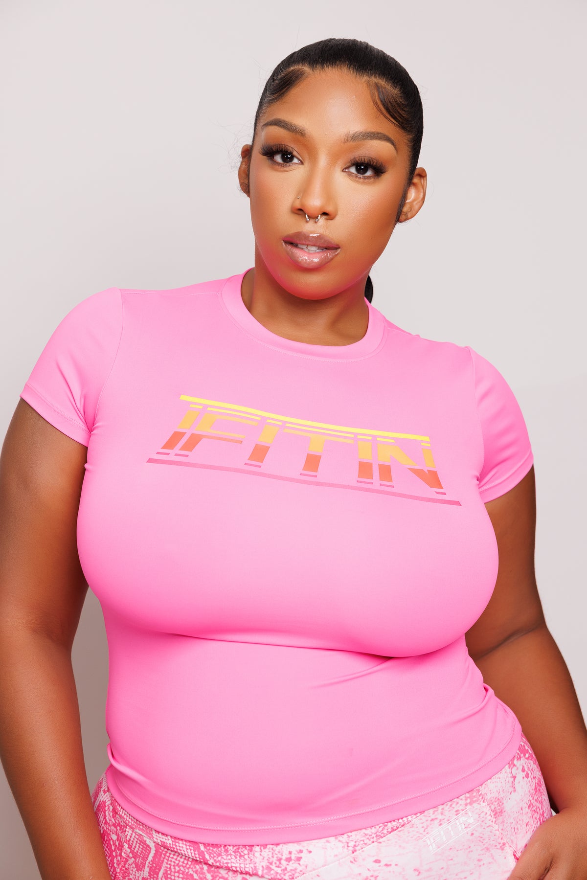 Neon Charge Fitted Tee